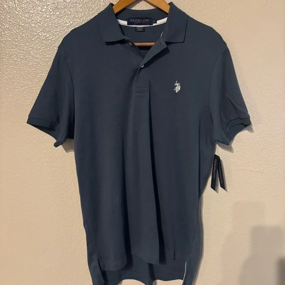 U.S. Polo Assn. Men's Navy Polo Shirt - Picture 2 of 4